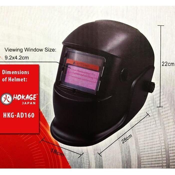 Hokage HKG-AD160 Auto Darkening Welding Helmet | Hokage by KHM Megatools Corp. Hokage HKG-AD160 Auto Darkening Welding Helmet | Hokage by KHM Megatools Corp.